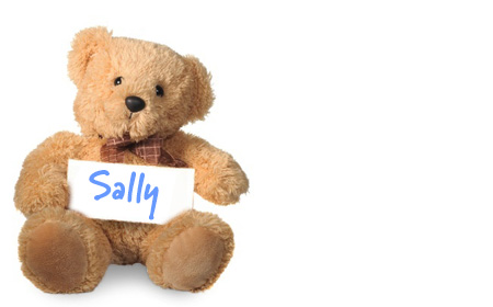 Sally Beale's teddy bear