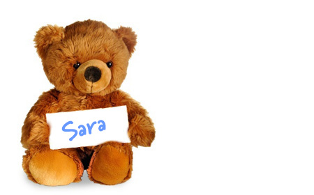 Sara Graff's teddy bear